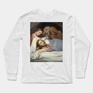 The Entombment by Ary Scheffer Long Sleeve T-Shirt